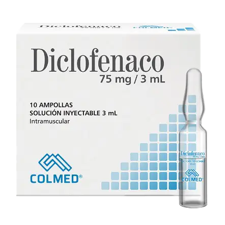 Diclofenaco Sódico 75mg/3ml
