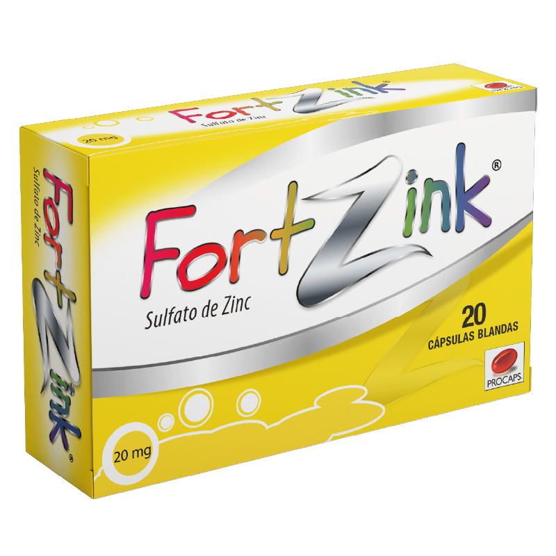 Fortzink Cápsulas Blandas