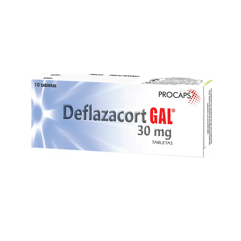 Deflazacort Gal Tabletas 30mg