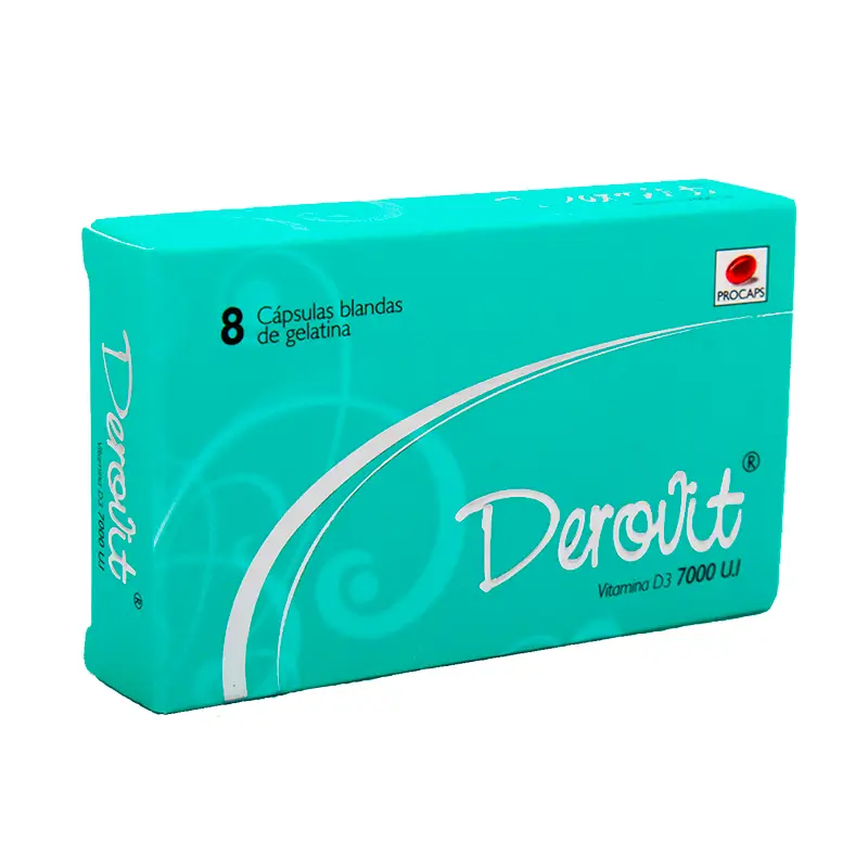 Derovit 7000UI CBG Caja x8