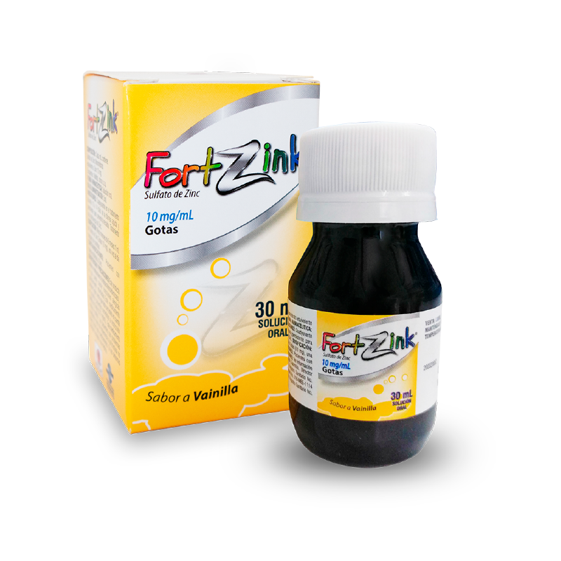 FortZink 10mg gotero frasco 30ml