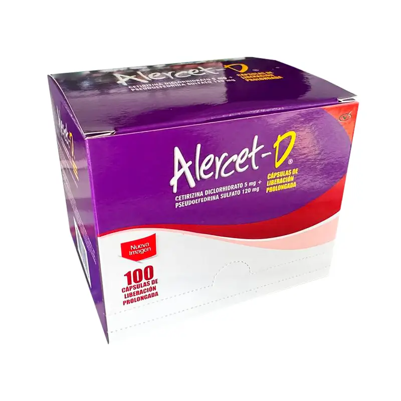 Alercet D Cápsula Dura