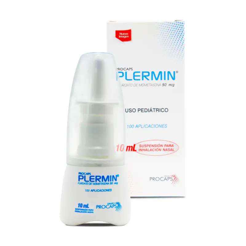 Plermín 50 mcg spray nasal